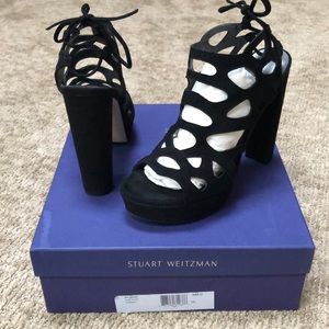 NEW Stuart Weitzman Platform Sandals sz 8